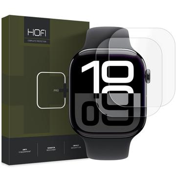 Apple Watch Series 11/10 Hofi HydroFlex Pro+ Hydrogel Screen Protector - 46mm - 2 Pcs. - Clear