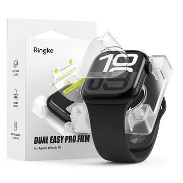 Apple Watch Series 10 Ringke Dual Easy Pro Screen Protector - 46mm - Clear