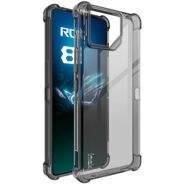Asus ROG Phone 8/8 Pro Imak Drop-Proof TPU Case - Transparent Black
