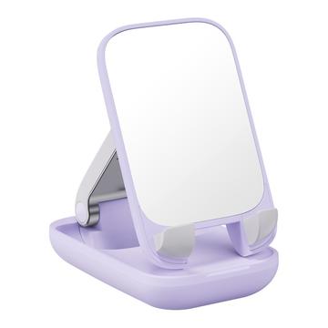 Baseus Seashell Series Phone Stand with Mirror - Purple