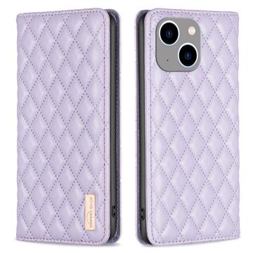 Binfen Color BF Style-16 iPhone 14 Plus Wallet Case - Purple