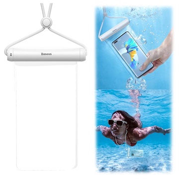 Baseus Cylinder Slide Waterproof Case with Touch ID - 7.2 - White