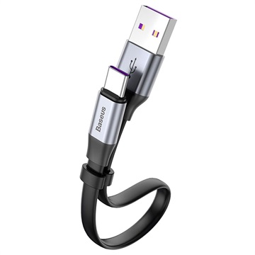 Baseus Simple HW USB-C Cable CATMBJ-BG1 (Bulk) - Silver / Black