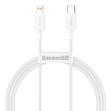 Baseus Superior Series USB-C / Lightning Cable - 1m, 20W - White