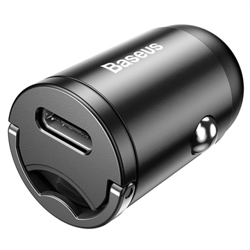 Baseus Tiny Star Mini PPS Type-C Quick Car Charger - 30W - Grey