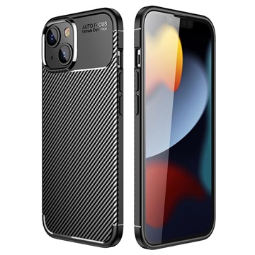 Beetle Carbon Fiber iPhone 14 Case - Black