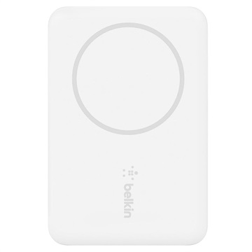 Belkin BPD002btWH Magnetic Wireless Power Bank - 2500mAh - White