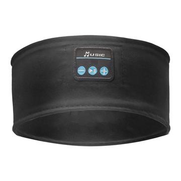 Bluetooth Headband Wireless Music Sleeping Earphone Headphone Sleep Earbud HD Stereo Speaker for Sleeping, Workout, Jogging, Yoga - Black