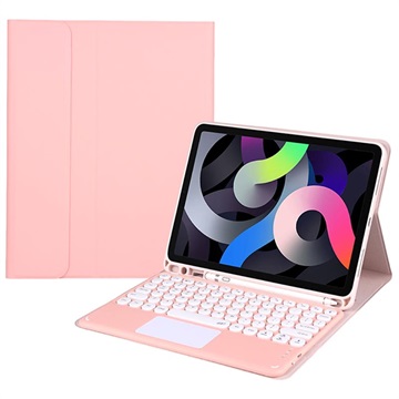 iPad Pro 11 2022/2021 Bluetooth Keyboard Case - Pink