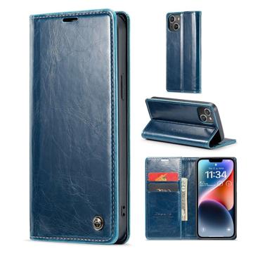 Caseme 003 Series iPhone 14 Wallet Case - Blue