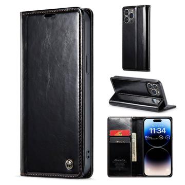 Caseme 003 Series iPhone 14 Pro Max Wallet Case - Black