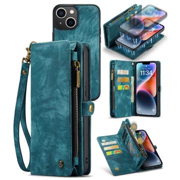 Caseme 2-in-1 Multifunctional iPhone 14 Plus Wallet Case - Blue