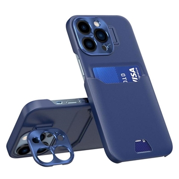 CamStand iPhone 14 Pro Case with Card Slot - Dark Blue