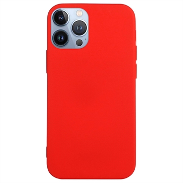 Candy Color iPhone 14 Pro TPU Case - Red