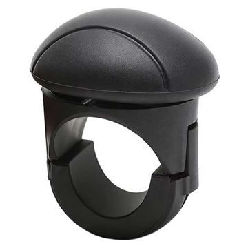 Car Steering Wheel Power Knob - Black