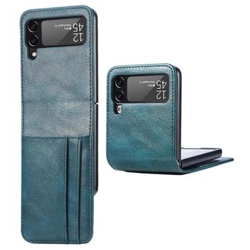 Card Series Samsung Galaxy Z Flip4 Wallet Case - Blue