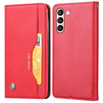 Samsung Galaxy S24 Card Set Series Wallet Case - Red