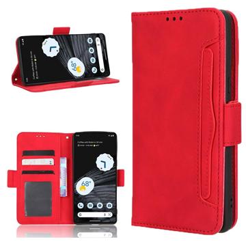 Cardholder Series Google Pixel 7 Pro Wallet Case - Red
