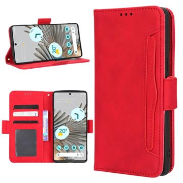Cardholder Series Google Pixel 7 Wallet Case - Red
