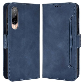 Cardholder Series HTC Desire 22 Pro Wallet Case - Blue