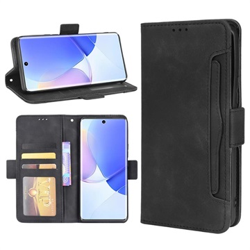 Cardholder Series Huawei Nova 9 Wallet Case - Black