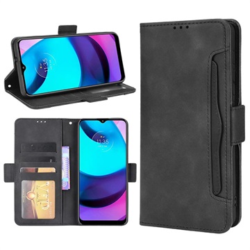 Cardholder Series Motorola Moto E20 Wallet Case - Black