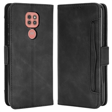 Cardholder Series Motorola Moto E7 Plus Wallet Case - Black