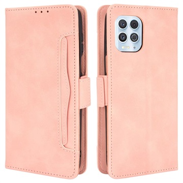 Cardholder Series Motorola Moto G100/Edge S Wallet Case - Pink