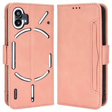 Cardholder Series Nothing Phone (1) Wallet Case - Pink