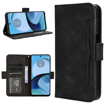 Motorola Moto G14 Cardholder Series Wallet Case - Black