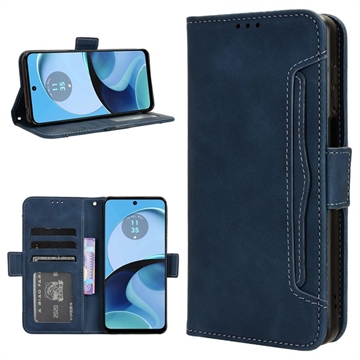 Motorola Moto G14 Cardholder Series Wallet Case - Blue