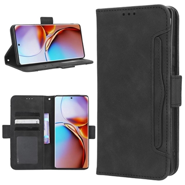 Motorola Edge 40 Pro/Edge+ (2023) Cardholder Series Wallet Case - Black