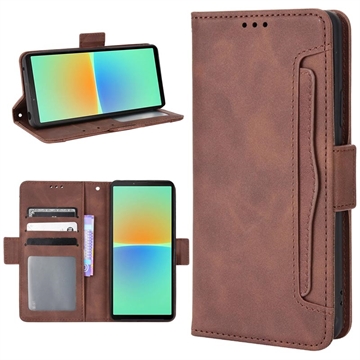 Sony Xperia 10 V Cardholder Series Wallet Case - Brown