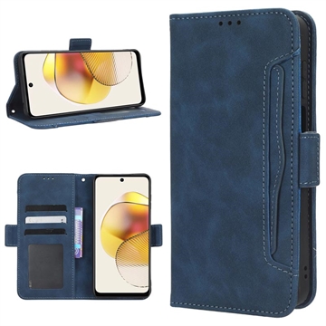 Cardholder Series Motorola Moto G (2023) Wallet Case - Blue