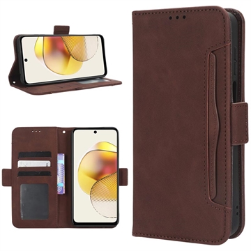 Cardholder Series Motorola Moto G (2023) Wallet Case - Brown