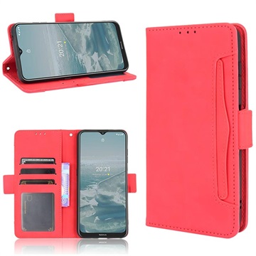Cardholder Series Nokia G10/G20 Wallet Case - Red