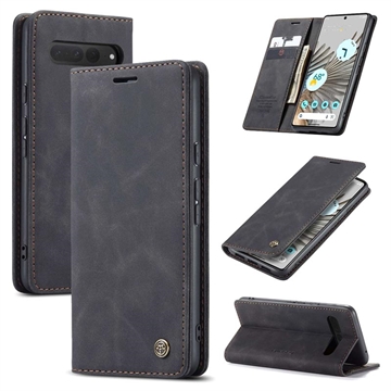 Google Pixel 7 Pro Caseme 013 Series Wallet Case - Black