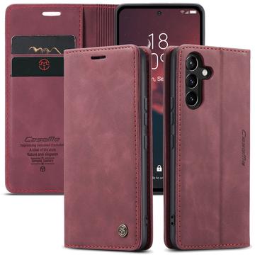 Samsung Galaxy A54 5G Caseme 013 Series Wallet Case - Wine Red