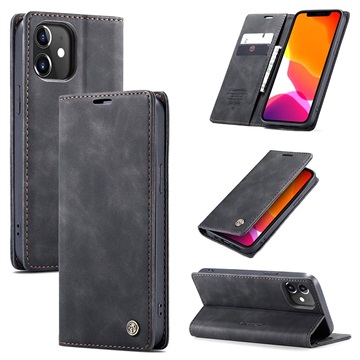 Caseme 013 Series iPhone 12 Mini Wallet Case - Black