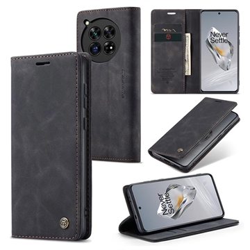 OnePlus 12 Caseme 013 Series Wallet Case - Black