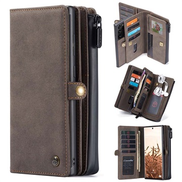 Caseme 2-in-1 Multifunctional Samsung Galaxy S21+ 5G Wallet Case - Brown