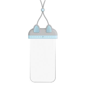 Cat Ears Universal Waterproof Case - 7 - Grey