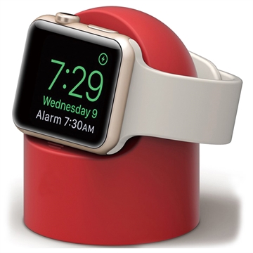 Apple Watch Series Ultra/8/SE (2022)/7/SE/6/5/4/3/2/1 Charging Stand - Red