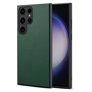 Samsung Galaxy S24 Ultra Coated Hybrid Case - Green