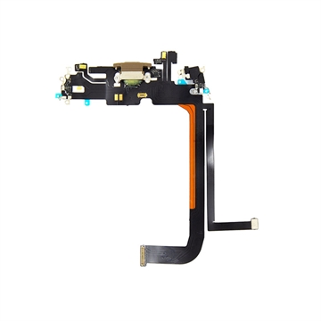 iPhone 13 Pro Max Charging Connector Flex Cable - Gold
