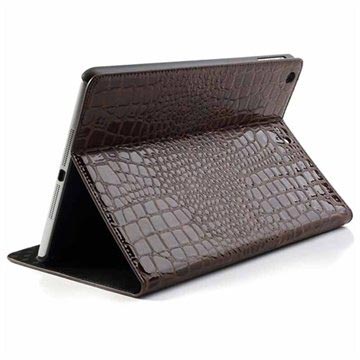 iPad Air Folio Case - Crocodile - Brown