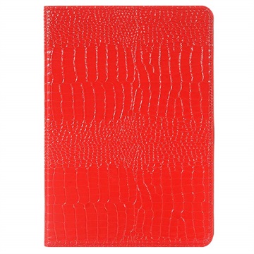 Crocodile Samsung Galaxy Tab S7+/S8+ Smart Folio Case - Red