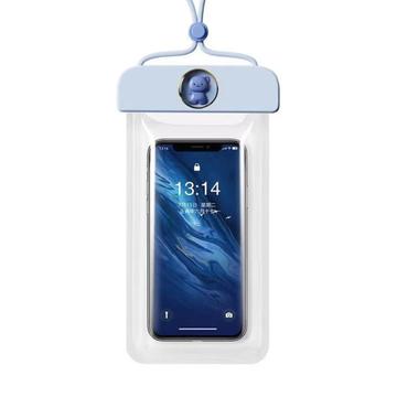 Cute Bear Smartphone Waterproof Case - 7.2 - Blue