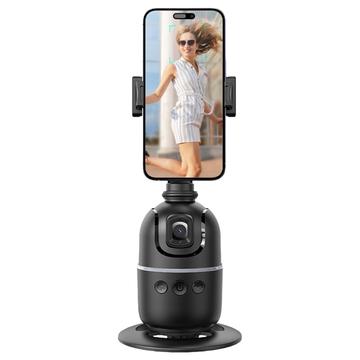 Cyke P03 Handheld AI Face Tracking Gimbal with Gesture Control - Black