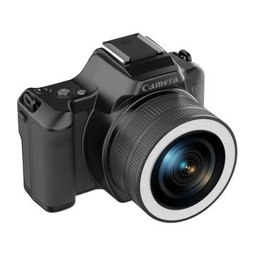 D11 Mini Digital Camera with 64GB Memory Card - 48MP - Black